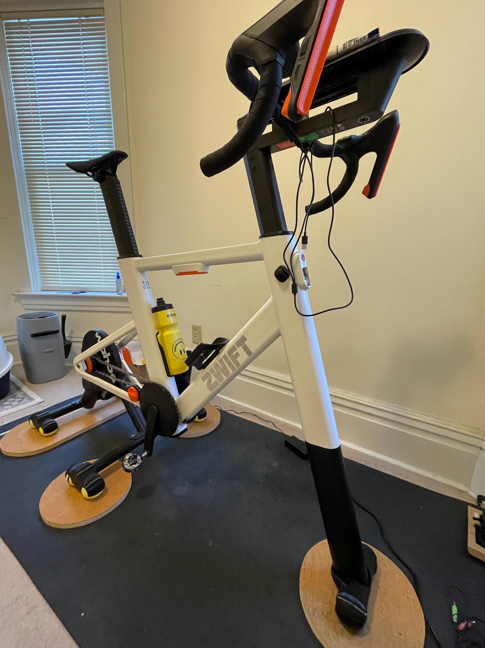 Zwift Ride Rocker Foot - Tennis Ball Upgrade for Trainer – Cycl3d